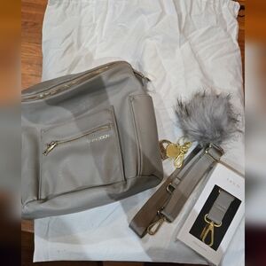 Fawn Desing Gray Mini Diaper Bag Color Gray